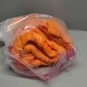 uxcell Flannel Fleece Blanket Twin Size - Soft Lightweight Plush Microfiber Bed Blanket for Sofa or Couch, Machine Washable Blankets Fleeces, Orange 60x78 Inch