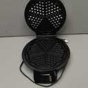 Mueller Heart 5 Waffle Maker, Waffle Iron, Adjustable Browning Control & Nonstick, Cool Touch Handle, Easy to Clean, Small Kitchen Appliances
