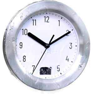 11-Inch Frameless Silent Mono Series Wall Clock - Elegantly Designed with Transparent Face and Quiet Sweeping Mechanism - The Perfect Addition for Any Modern Home or Office Decor (Mono-B)