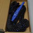 Jump Rope, Weighted Jump Rope for Fitness, Boxing Equipment Jump Ropes for Men Women, Battle Skipping Ropes for Exercise, Suitable for Boxing, Cardio, Training Muscle Speed Home Gym Workout Equipment