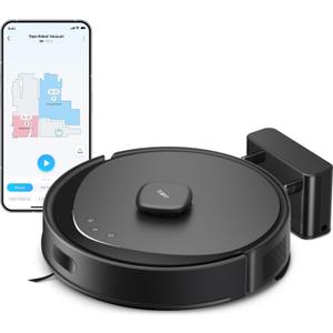 Tapo LiDAR Smart Navigation Robot Vacuum and Mop, 5300Pa Max, 97%+ Dust Pickup Rate, Customizable Cleaning, Self-Charging, Works w/Alexa & Google Home, RV30 Max
