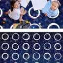 OLEEK Large Classroom Rug Elementary 8x10 - Classroom Rugs for Kids Room - Classroom Carpet Elementary - Kids playroom Rug 8 x 10 - Preschool Rugs for Classroom - Schoolgirl Style Classroom Decor
