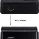 Norifon NP-FH50 USB Charger for Sony DCR-DVD108 DCR-DVD610 DCR-DVD105 DCR-HC21 DCR-HC52 DCR-HC38 DCR-SR45 DCR-SR47 DCR-SX85 DCR-SX45 DCR-SX44 HDR-SR11 HDR-SR12 HDR-XR160 Camera and More