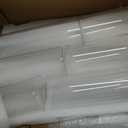 Shihanee 36 Pillar Candles,3'' X 5.9", 7.9", 9.8",Clear,Ivory
