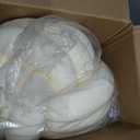 Sioloc Soft Knot Ball Pillows,Round Throw Pillow Cushion Home Decoration Plush Pillow,Throw Knotted Pillow Handmade Round Plush Pillow13.7inches,Ivory