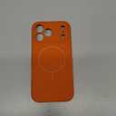 Miracase Magnetic for iPhone 17 Pro Max Case, Compatible with MagSafe, Integrated Silicone Camera Control Cover, 3.0mm Thicken Shockproof Drop Protection Phone Case for 17 ProMax, Orange