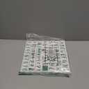 Outus 576 Pieces 8 Sheets Letters Stickers Self Adhesive Vinyl Letter Alphabet Number Stickers Mailbox Numbers Sticker, Decals for Classroom Decor, Sign, Door(Multi Colors,1.5 Inch)