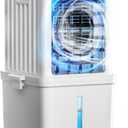 Portable Air Conditioners,Evaporative Swamp Air Cooler 3-in-1 Free Standing Cooling AC Unit with Fan & Humidifier,Windowless Portable AC Unit with Remote, Fast Cooling, 7H Timer for Bedroom,Office
