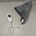 Deepsoon Heating Pad,Electric Heating Pads for Back,Neck,Abdomen,Moist Heating Pad for Shoulder,Knee,Arms,Legs,Dry/Moist Heat & Auto Shut Off,Christmas Gifts for Men and Women,Dark Gray,24x12 Inch