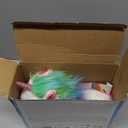 Interactive Unicorn Pet Toy with Leash Remote  Walks, Sits & Eats; Light-Up Horn, Touch & Sound Mode, Comb & Carrot, 3AAA (Not Included), YH YUHUNG Unicorn Gift Toy for Girls Age 4-6