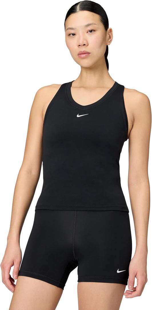 Nike Women's Victory Baselayer Dri-FIT Fitness Tank (Black, S)