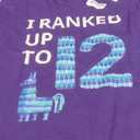 I Ranked Up To 12 Birthday Video Game Llama Piata Birthday T-Shirt S