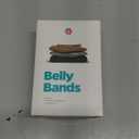 Pet Parents Washable Belly Bands for Dogs (3pack) + Extendrs Durable Dog Diapers - Premium Male Dog Diapers & Wraps (X-Small, Black) (Natural)