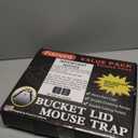 2025 New Upgraded Bucket Lid Mouse Trap-Metal Bait Cage-Auto Reset-5 Gallon Bucket Fit-Humane-Indoor Outdoor-Rat Trap