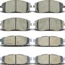 D1114 D929 Front Rear Ceramic Brake Pads Sets Fit For Subaru Forester 2011-2013,For Subaru Impreza 2008-2011 2013,For Legacy 2005-2013,For Outback 2005-2013