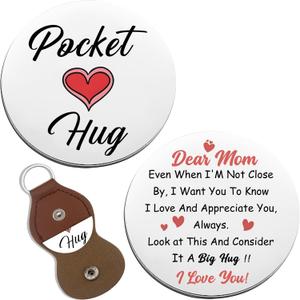 2 x OEHEDOU Mother Birthday Gifts Mother Keychain Gifts For Mom From Daughter