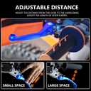 Funparts Dirt Bike Brake Clutch Lever Set,Pivot Adjustable Titanium Alloy for FE501 FE501S FE450 FE350 FE250 TE125 TE150 TE250i TE300i TX125 FC250 2014-2023 125-450F MC/EX 2021-2023 Blue