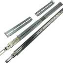 Rackmount Sliding Rails - Kit for 1U-4U Chassis (Adjustable 26" to 40" Depth) 2 or 4 Post Mount Sliders for Server Case (Compatible with Any Standard Rack, Cabinet, Computer Enclosure) Tupavco TP1812