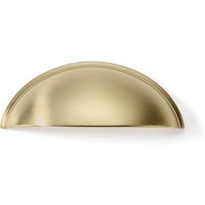 khtumeware 20 Pack 2-1/2" Drawer Pulls Champagne Bronze Cabinet Cup Pulls Kitchen Hardware Cabinet Handles Drawer Handles Knobs 2.5 inch Hole Center