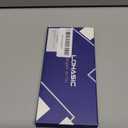 LOHASIC Leather Case for iPhone 14 Pro, Luxury Italy Leather Pattern Soft Grip Durable Anti-Scratch Full Body Protective Phone Men Women Cases Compatible with iPhone 14 Pro - Italy Blue