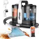 Ailltopd Portable Carpet & Upholstery Cleaner Machine, 15Kpa Powerful Suction & Couch Cleaner Machine, Deep Stain Cleaning for Carpet, Car, Pets, Stairs, Sofa with Self-Cleaning Tool