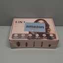 5-in-1 Hot Air Styler Wrap, High-Speed Hair Dryer Brush Blow Dryer with 2 Auto Wrap Curlers for Curling, Straightening, Volumizing, Fast Drying & Frizz-Free Styling for All Hair Types