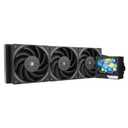Thermalright Mjolnir Vision 360 ARGB Black-AIO CPU Liquid Cooler,IPS LCD Screen with 320 * 240 Resolution,for AM4/AM5 and LGA1700/1851,3.5 inchMagnet-Absorbent LCD Screen for Images