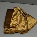 GIGIZAZA Gold Velvet Decorative 20x20 Throw Pillow Covers for Sofa Bed 2 Pack Soft Cushion Cover