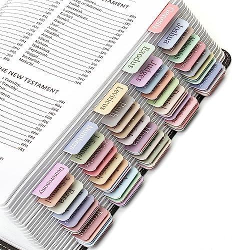 Mr. Pen- Bible Tabs, 75 Tabs, Minimal Morandi, Laminated Bible Tabs for Women and Men, Bible Tabs for Study Bible, Bible Index Tabs, Bible Book Tabs, Bible Labels Tabs, Mr Pen Bible Tabs