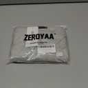 ZEROYAA Men's Linen Shirts Short Sleeve Summer Casual Button Down Beach Shirt with Pocket (Gray, XL)