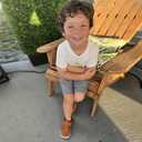 WateLves Toddler Little Kid Wide Barefoot The First Walking Shoes Girls Boys Leather Uniform Dress Shoes Lightweight Splay Naturally Minimalist Sneakers (Brown)