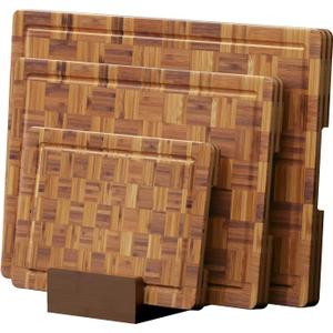 Large Cutting Board,Bamboo Wood Cutting Boards For Kitchen,3 Packs Chopping Board Set With Juice Groove, For Butcher Block,Vegetables,Fruits And Cheese