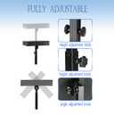 Tattoo Arm Rest Stand Adjustable with Stable Four Corner Base