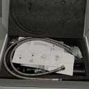 BWE Vessel Sink Faucet Waterfall Matte Black Bathroom Faucets Single Hole Single Handle Bathroom Sink Faucet Tall Vessel Faucet with Pop Up Drain and Water Supply Line (11.81 inch Vessel Version)