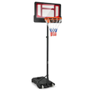 Kids Basketball Hoop Portable Backboard System with Adjustable Height Ball Storage