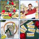 JULMELON 101 Pcs Kentucky Horse Derby Party Games Scratch Off Cards, Horse Racing Derby Scratch Off Tickets Derby Betting Cards Derby Party Fortune Games for Adults Derby Horse Race Party Supplies