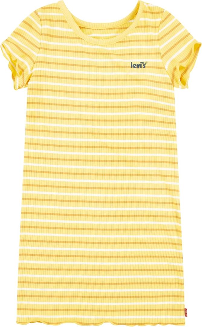 Levi's Girls' Rib Knit Dress (Yellow)