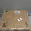 Relefree 12.6" Small Drink Table,Round Side Table with Thickened & Widened Pedestal Base,Martini Table with Waterproof Edge,Modern Solid Wood Tray Top End Table for Small Spaces,Corners,Walnut Pattern