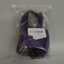 Winter Dog Dress, Cute Warm Fleece Hooded Sweater for Small Dogs Girl, Plaid Puppy Dresses Clothes Chihuahua Yorkie Cat Apparel Purple,S