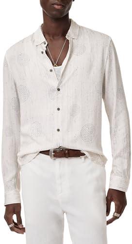 John Varvatos Mens Luca Shirt, Size Large