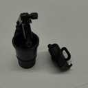 1 PC Mobile Phone Mount, Adjustable Cup Holder, Multifunctional Beverage Can Holder, Shockproof Automotive Kit, Non-Slip Vehicle Decoration, Universal for Most Cars, Trucks, SUVs (Black)