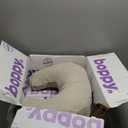 Boppy Nursing Pillow - Ergonomic Bottle & Breastfeeding Pillow with High, Firm, Large Area, Water-Repellent Cushion with Washable Cover; Baby Safety Alliance Verified - Oatmeal Boucle