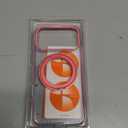 TORRAS 360 Magnetic Stand for iPhone 17 Pro Max Case, [Fit for MagSafe] [Military-Grade Protection] Slim Case for iPhone 17 Pro Max 6.9" 2025, Clear-Pink, Ostand O3 Fitness Series