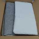 Bedsure Cat Beds for Indoor Cats - Large Cat Cave for Pet Cat House with Fluffy Ball Hanging and Scratch Pad, Foldable Cat Hideaway, 16.5x16.5x13 Inches, Grey (Single)