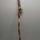 Brazos Rustic Wood Walking Stick, Hickory, Traditional Style Handle, for Men & Women, Made in The USA, 41 Inch