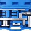 Crankshaft Pulley Puller Set, Crankshaft Damper Pully Removal Install Tool Compatible with Jaguar Land Rover 3.0lt (V6) 5.0lt (V8)