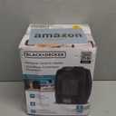 BLACK+DECKER Portable Space Heater, Room Space Heater with Carry Handle for Easy Transport