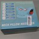 Neck Massager 2026 Deep Tissue Massage with Heating and Vibration Neck massager-3D deep Tissue Massage for Shoulder and Back, Portable Cordless with Type-C Charge,Home Office Car Use (Blue)