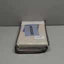 100% Blackout Shield Linen Blackout Curtains for Bedroom 84 Inches Long, Back Tab/Rod Pocket Living Room Drapes, Thermal Insulated Blackout Curtains 2 Panels Set, 50" W x 84" L, Oatmeal