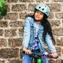 Hornit Mini Bike & Scooter Horn with Kids Headlight (Green/Blue)